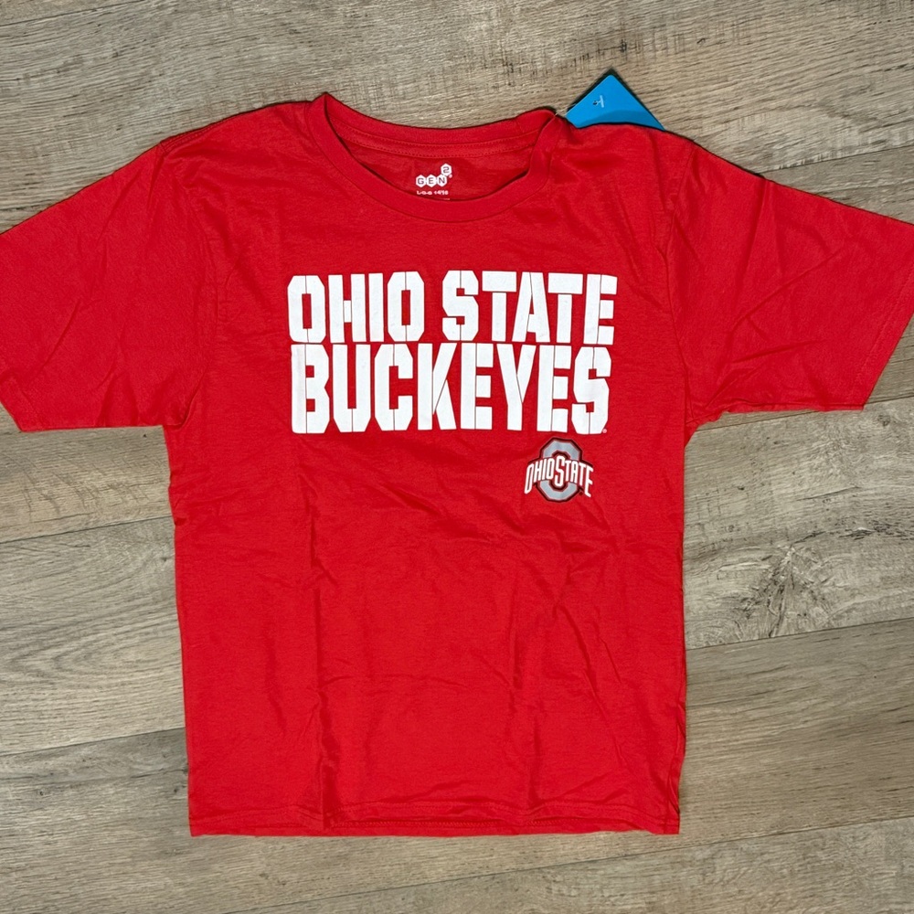 Ohio State Buckeyes kids Large (lot of two) long and short sleeve.